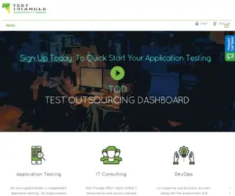 Testtriangle.com(Test Triangle) Screenshot
