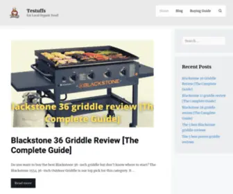 Testuffs.com(Eat Local Organic Food) Screenshot