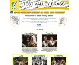 Testvalleybrass.co.uk(Test Valley Brass) Screenshot