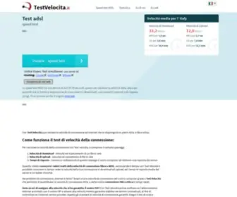 Testvelocita.it(Test Velocità) Screenshot
