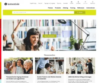Testzentrale.de(Bei uns finden Sie Testverfahren) Screenshot