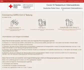 Testzentrum-ODW.de(Web Server's Default Page) Screenshot