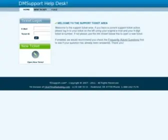 Tesupport.com(DMSupport Help Desk) Screenshot