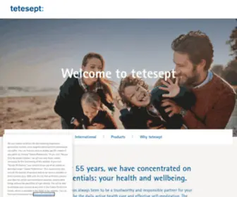 Tetesept.com(Tetesept international) Screenshot