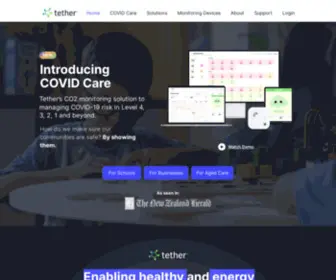 Tether.co.nz(Solving Building Performance Problems) Screenshot