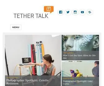 Tethertalk.com(Tether Tools) Screenshot