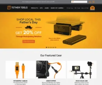 Tethertools.com(Tether Tools) Screenshot