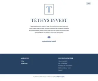 Tethys-Invest.fr(Téthys Invest) Screenshot