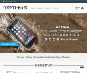 Tethyscase.com(Tethys Case) Screenshot