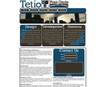 Tetio.com(Tetio Web Development) Screenshot