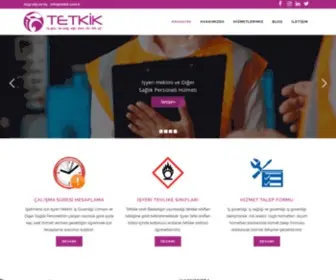 Tetkik.com.tr(İzmir Tetkik Ortak Sağlık Güvenlik Birimi) Screenshot