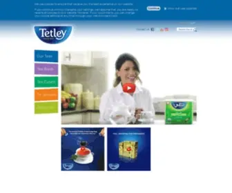 Tetleyarabia.com(Tetley) Screenshot