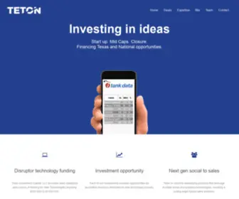 Tetoncapital.com(Teton Investment Capital LLC) Screenshot