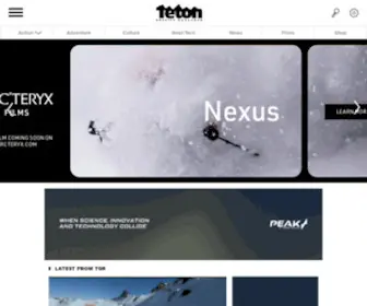 Tetongravity.com(Action Sports) Screenshot