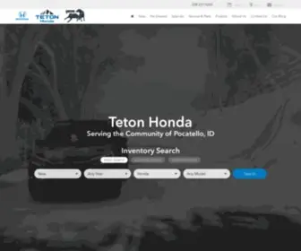 Tetonhonda.com Screenshot
