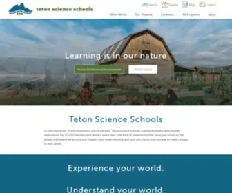 Tetonscience.org(Teton Science Schools) Screenshot