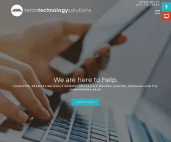 Tetontech.net(Teton Technology Solutions) Screenshot