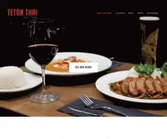 Tetonthaivillage.com(Teton Thai) Screenshot