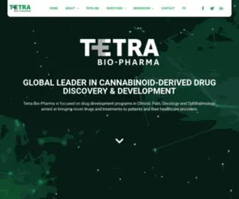 Tetrabiopharma.com(Tetra Bio) Screenshot