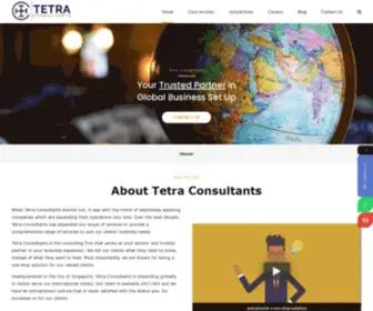 Tetraconsultants.com(Tetra Consultants) Screenshot