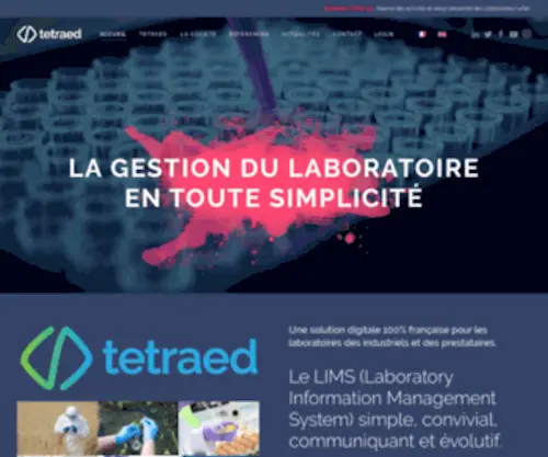 Tetraed.com(LeTeC) Screenshot