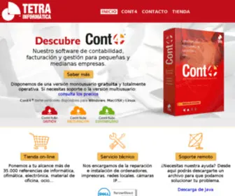 Tetrainfo.com(Facturación) Screenshot