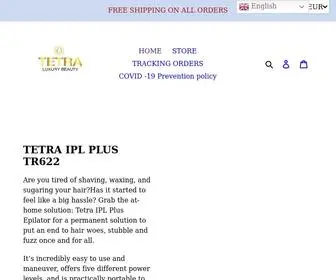 Tetraluxurybeauty.com(Tetra Luxury Beauty) Screenshot