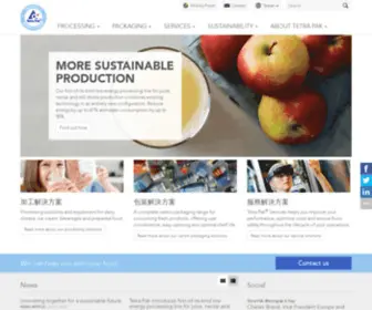 Tetrapak.com.tw(Tetra Pak) Screenshot