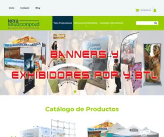 Tetraproducciones.com(Tetra Producciones) Screenshot