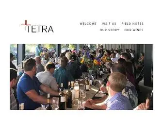 Tetrawine.com(Tetra Wines) Screenshot