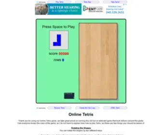 Tetris-APP.com(Javascript Tetris) Screenshot