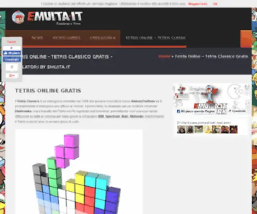 Tetris-Online.it(Tetris Online) Screenshot