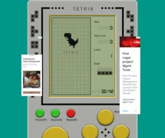 Tetris94.ru(Компьютерная игра Тетрис появилась еще в 80) Screenshot