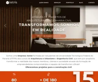 Tetrisej.com.br(Arquitetura e Engenharia) Screenshot