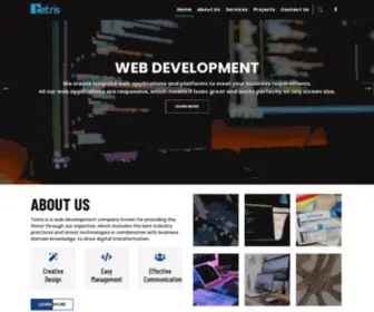 Tetris.lk(Web Design Sri Lanka) Screenshot