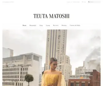 Teutamatoshi.com(Teuta Matoshi) Screenshot