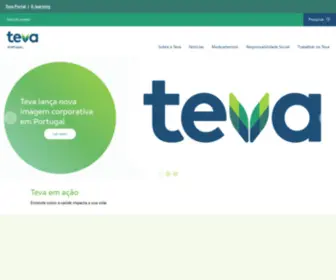 Teva.pt(Teva Portugal) Screenshot