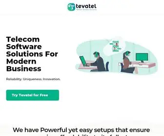 Tevatel.com(Telecom Software Solutions) Screenshot