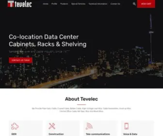 Tevelec.com(Tevelec Limited) Screenshot