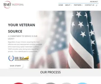 Tevetllc.com(Tevet) Screenshot