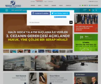 Tevhidgundemi.com(Gündemi) Screenshot