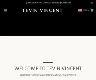 Tevin-Vincent.com(Tevin Vincent) Screenshot