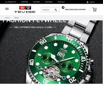 Tevise.net(Tevise watch Website) Screenshot