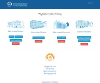TevizJa.pl(Towarzystwo Edukacyjne Vizja) Screenshot