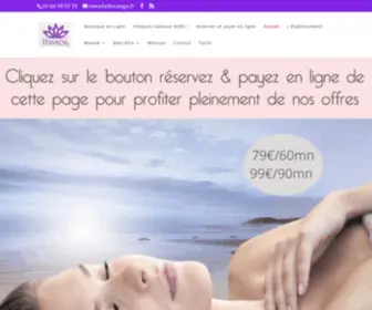 Tewada.fr(Tewada Spa) Screenshot
