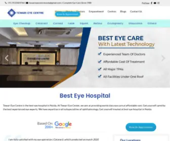 Tewarieyecentre.com(Best Eye Hospital in Delhi) Screenshot