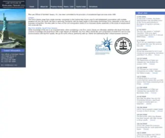 Tewary.com(Law Offices of Kamlesh Tewary) Screenshot