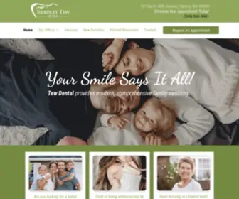 Tewdental.com(Tew Dental) Screenshot