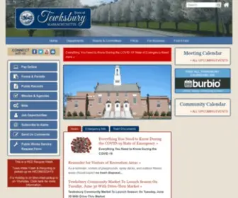 Tewksbury-MA.gov(Tewksbury MA) Screenshot