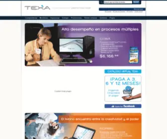 Texa.com.mx(TEXA Computadoras) Screenshot